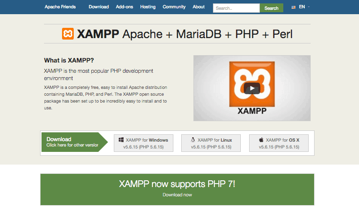 download xampp 1.7.3 zip